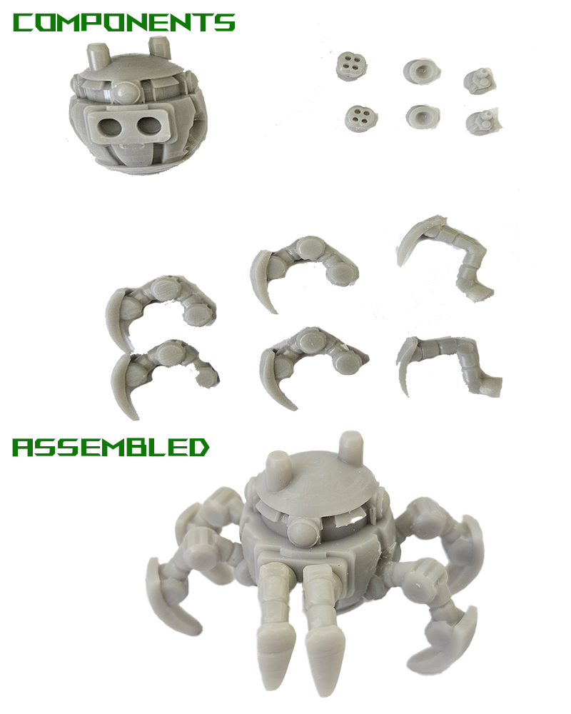 28mm Scale Heavy Martian Jumpers